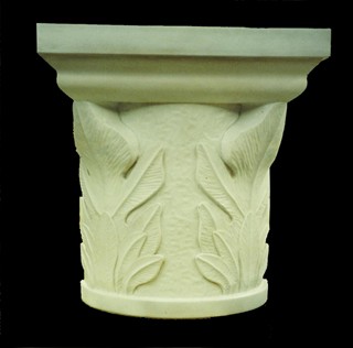 Carved Leaf Corbel