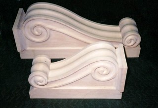 Carved Corbels