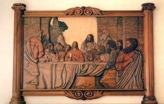The Last Supper Carving