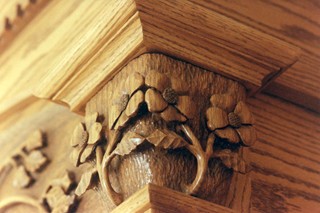 Carved Rose Detail