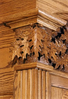 Carved Capital Detail