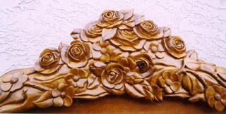 Carved Roses Detail