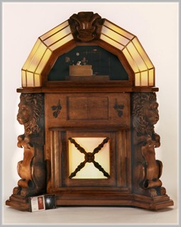 Traditional Carved Jukebox